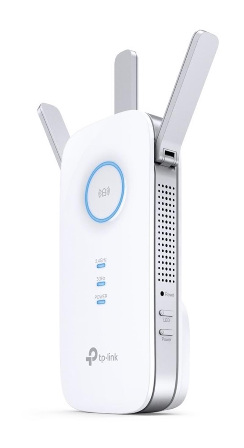 TP-LINK RE450 netwerkextender Netwerkzender Wit 10, 100, 1000 Mbit/s