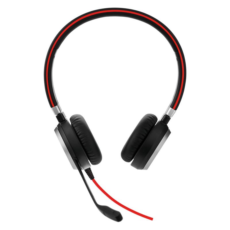 Jabra Evolve 40 UC Stereo Headset Hoofdband Zwart