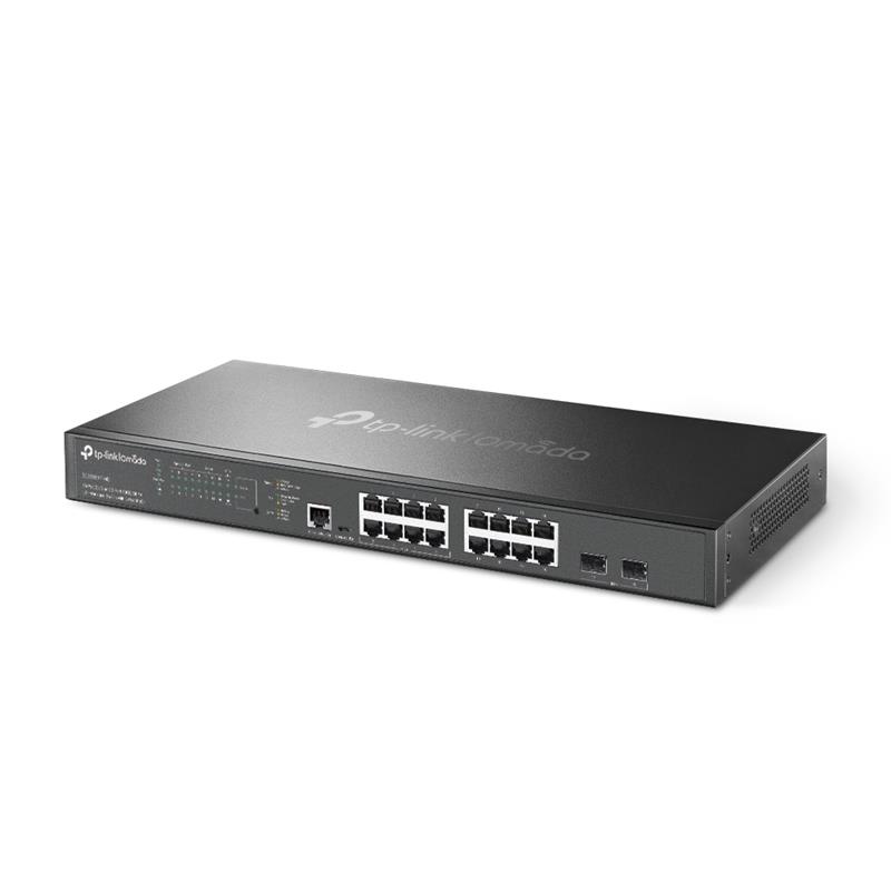 TP-Link Omada SG3218XP-M2 netwerk-switch Managed L2+ 2.5G Ethernet (100/1000/2500) Power over Ethernet (PoE) 1U Zwart