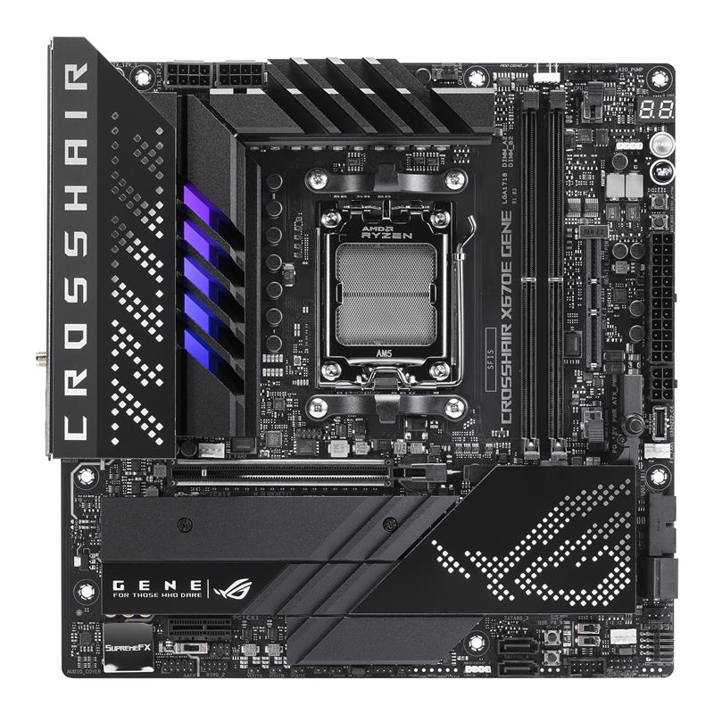 ASUS ROG CROSSHAIR X670E GENE AMD X670 Socket AM5 micro ATX