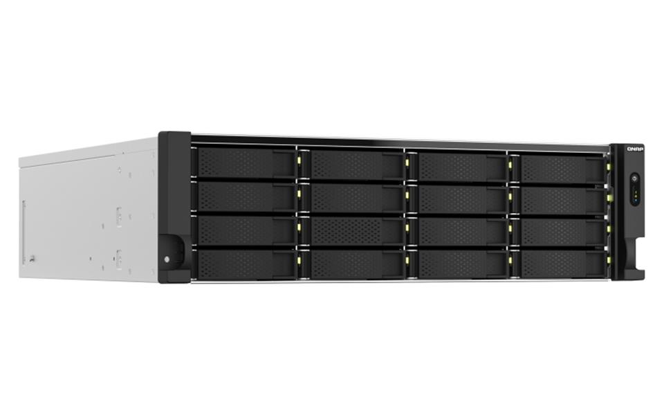 QNAP TS-h2287XU-RP NAS Rack (3U) Ethernet LAN Zwart, Wit E-2336