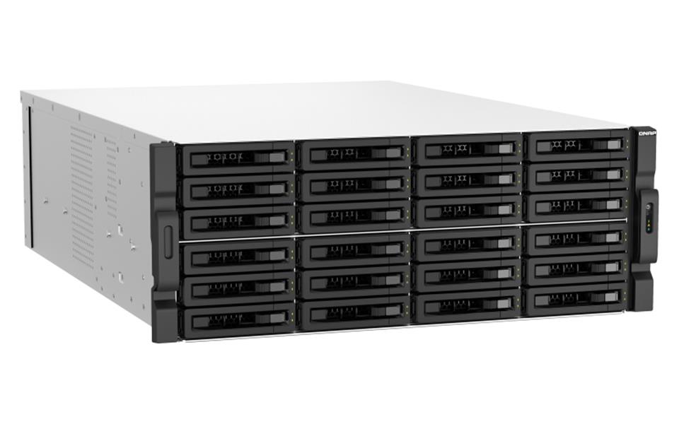 QNAP TS-H3087XU-RP NAS Rack (4U) Ethernet LAN Zwart, Wit E-2378