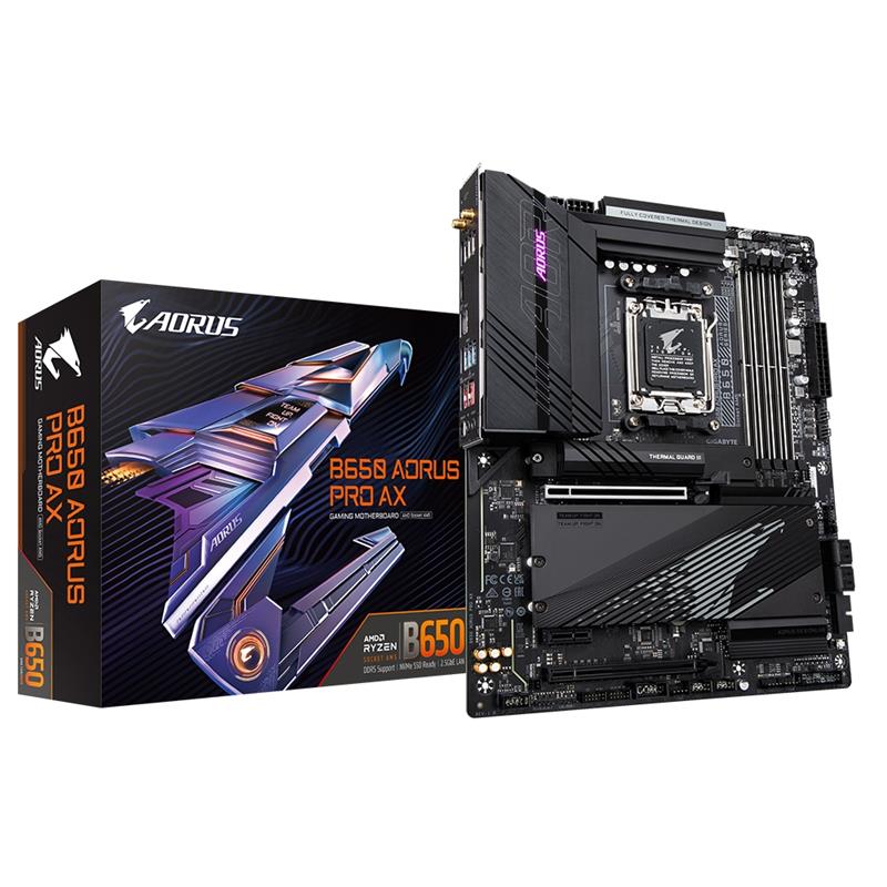 Gigabyte B650 AORUS PRO AX moederbord AMD B650 Socket AM5 ATX