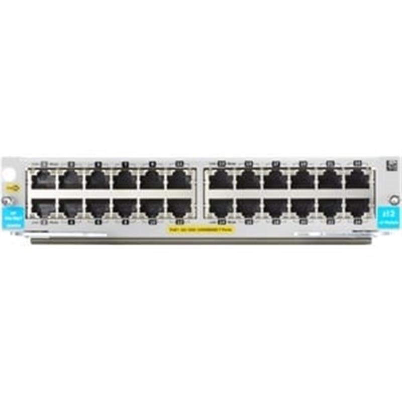 Aruba 24-port 10 100 1000BASE-T PoE v3 zl2 Module