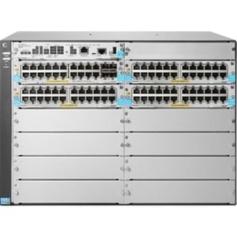 HP Switch 5412R 92GT PoE+/4SFP noPSU v3 zl2 JL001A +++