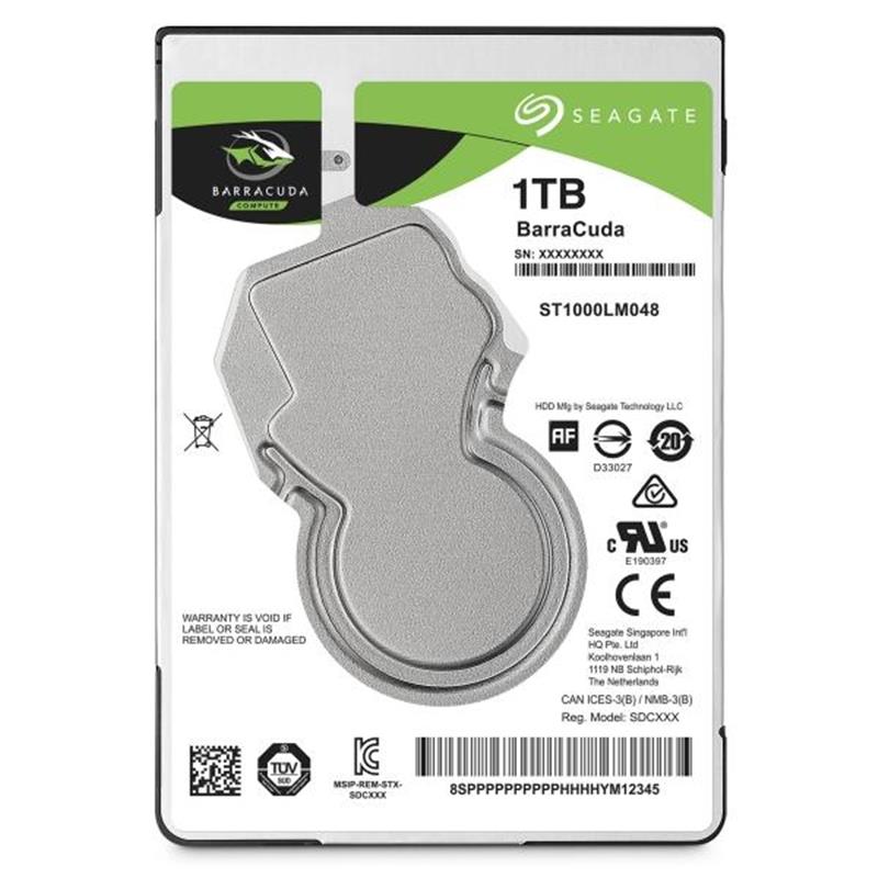 Seagate Barracuda 2.5"" 2.5"" 1000 GB SATA III