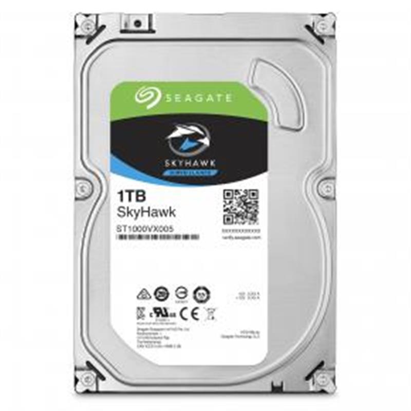 Seagate SkyHawk ST1000VX005 interne harde schijf 3.5"" 1 TB SATA III