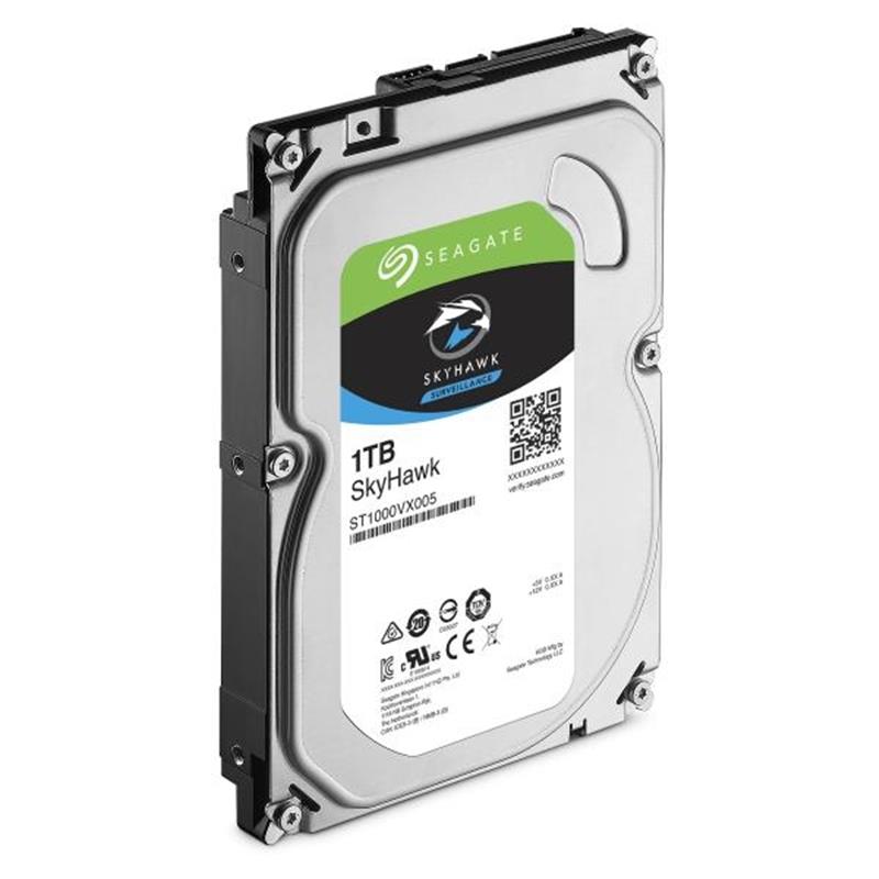 Seagate SkyHawk ST1000VX005 interne harde schijf 3.5"" 1 TB SATA III