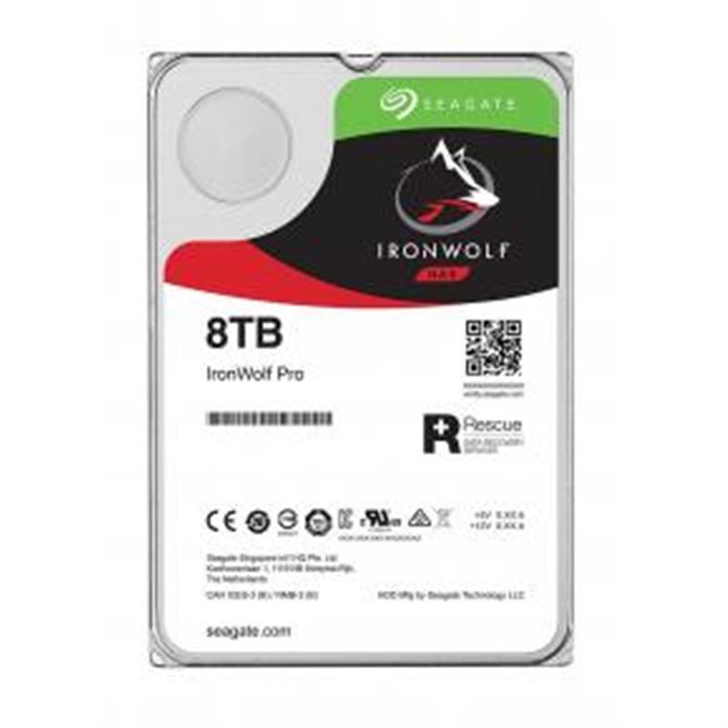 Seagate IronWolf ST8000VN004 interne harde schijf 3.5"" 8 TB SATA III