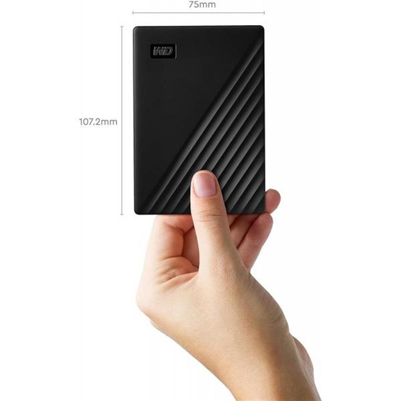 Western Digital My Passport External HDD 5TB USB3 0 Black