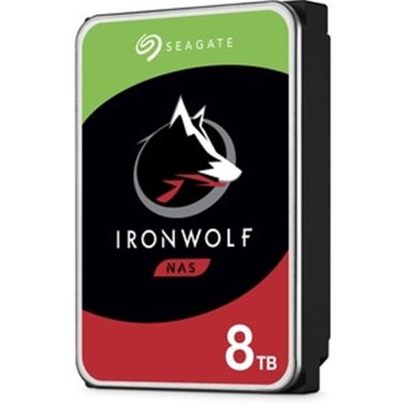 Seagate IronWolf ST8000VN004 interne harde schijf 3.5"" 8 TB SATA III