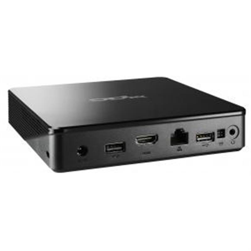 Shuttle XPC nano NS02EV2 RK3368 Nettop Rockchip 2 GB DDR3L-SDRAM 16 GB eMMC Android 8.1 Mini PC Zwart