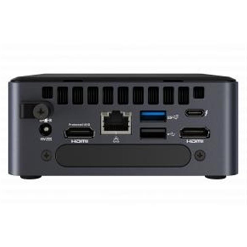 Intel NUC BKNUC8V5PNH PC/workstation barebone 0,69L maat pc Zwart BGA 1528 i5-8365U 1,6 GHz
