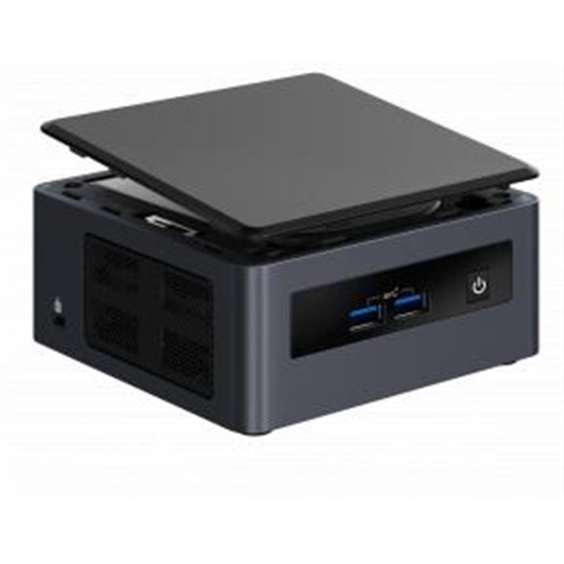Intel NUC BKNUC8V5PNH PC/workstation barebone 0,69L maat pc Zwart BGA 1528 i5-8365U 1,6 GHz