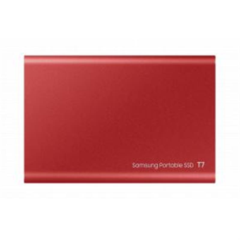 Samsung Portable SSD T7 500 GB Rood