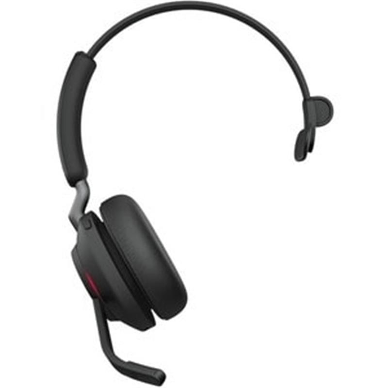 Jabra Evolve2 65, MS Mono Headset Draadloos Hoofdband Kantoor/callcenter USB Type-A Bluetooth Zwart