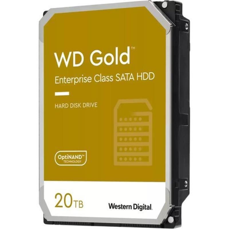 WD HD3.5 SATA3-Raid 20TB WD202KRYZ / Gold (Di)