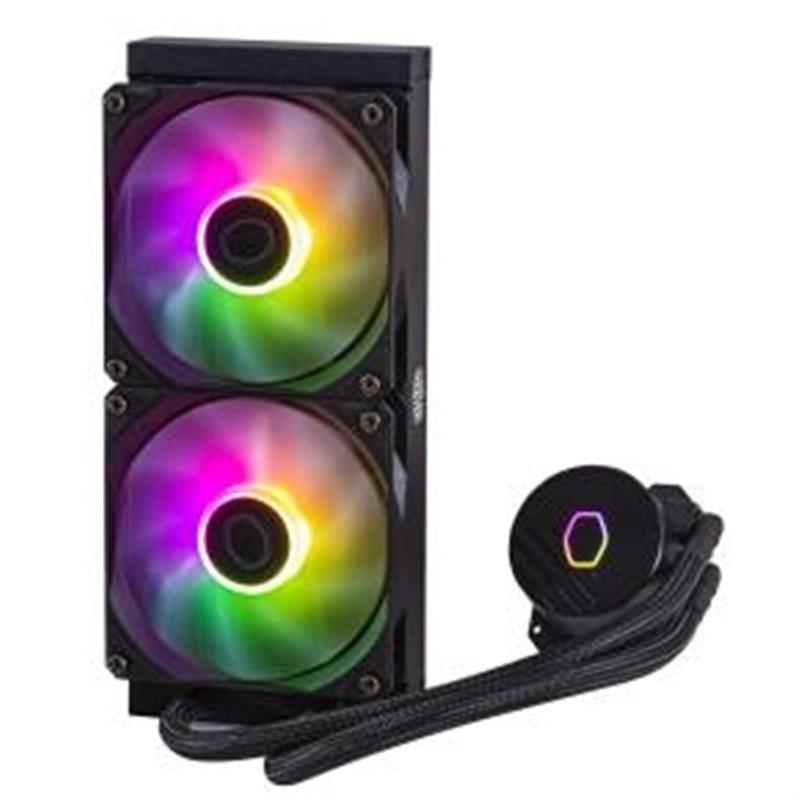 Cooler Master MASTERLIQUID 240L Core ARGB 4-pin 2x 120mm ARGB 27 2 dBA Max 