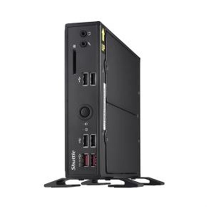 Shuttle XPC slim Barebone DS20U7V2, i7-10510U, 2x LAN (1xGbit, 1x 2.5Gbit), 1xCOM, 1xHDMI, 1xDP, ventilatorloos , 24/7 permanent gebruik