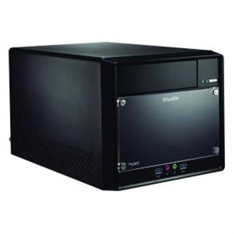 Shuttle XPC cube Barebone SH610R4 - S1700, Intel H610, 1x PCIe X16, 1x PCIe X1, 1x LAN,1x HDMI, 2x DP, 1x VGA 2x 3.5""