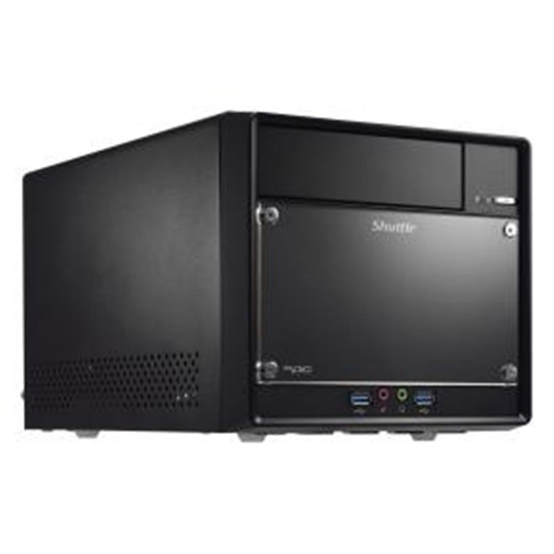 Shuttle XPC cube Barebone SH610R4 - S1700, Intel H610, 1x PCIe X16, 1x PCIe X1, 1x LAN,1x HDMI, 2x DP, 1x VGA 2x 3.5""