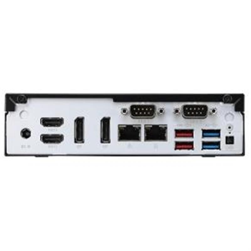 Shuttle Slim PC DH670V2 , S1700, 2x HDMI, 2x DP , 2x 2.5G LAN, 2x COM, 8x USB, 1x 2.5"", 2x M.2, 24/7 permanent gebruik, incl. VESA