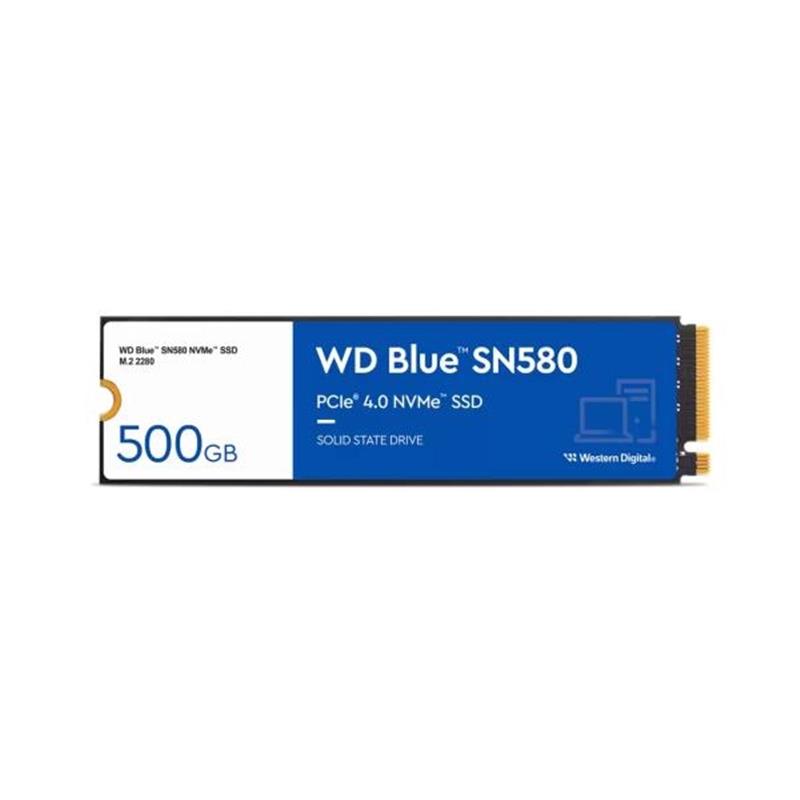 Western Digital SN580 WD Blue SSD 500 GB M 2 NVMe PCIe Gen 4x4 4000 MB s