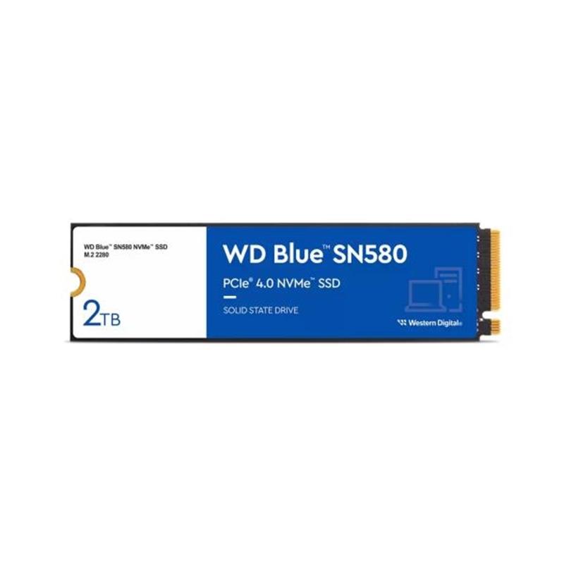 WD SSD M.2 (2280) 2TB Blue SN580 PCIe 4.0/NVMe (Di)