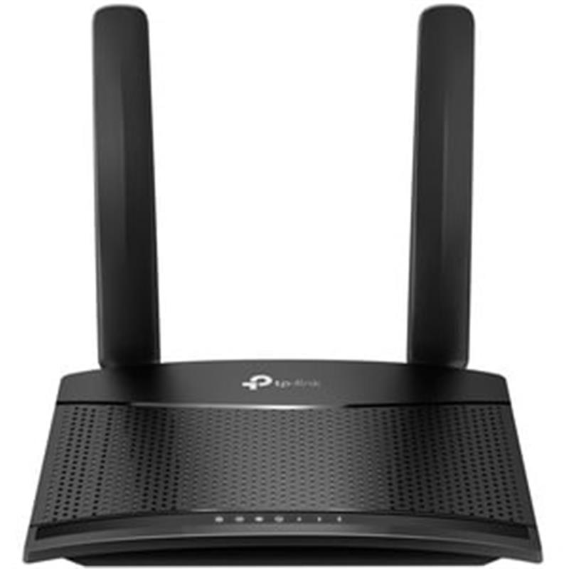 TP-LINK TL-MR100 draadloze router Fast Ethernet Single-band (2.4 GHz) 3G 4G Zwart