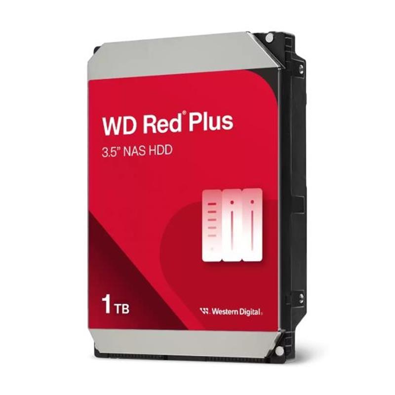 Western Digital RED PLUS HDD 8TB 3 5 SATA3 5400 RPM 256 MB 150 MB s