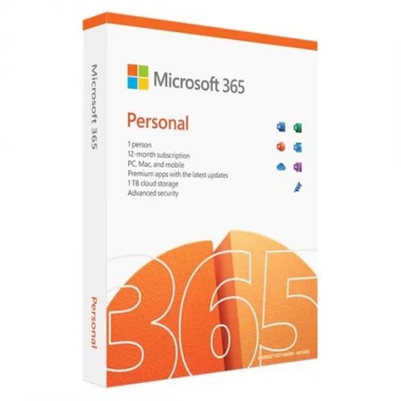 Microsoft 365 Personal UK 1 Year P10 Windows 10 MacOS only