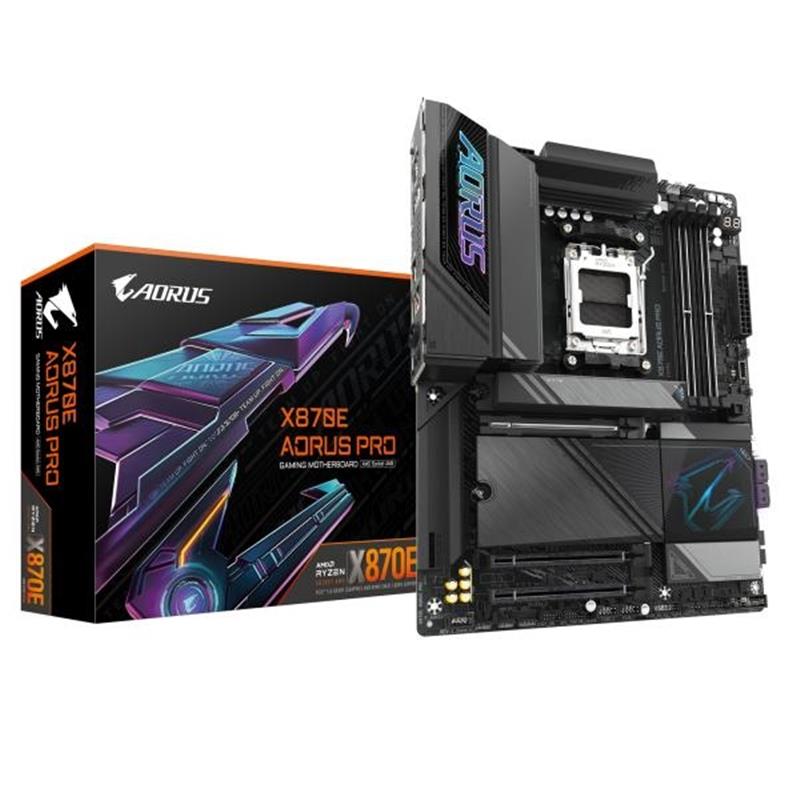 GIGABYTE X870E AORUS PRO moederbord AMD X870E Socket AM5 ATX