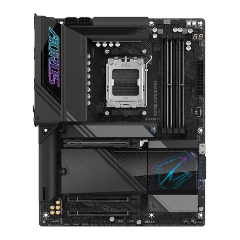 GIGABYTE X870E AORUS PRO moederbord AMD X870E Socket AM5 ATX