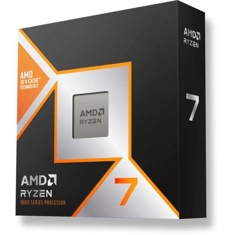 CPU AMD RYZEN 7  9800X3D / AM5 / WOF AMD Ryzen 7 9800X3D (8/16x 4,7 GHz)AM5 104MB 120W