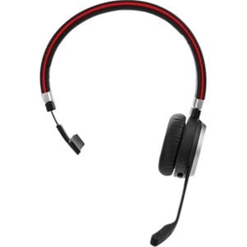 Jabra Evolve 65 Headset Bedraad en draadloos Hoofdband Oproepen/muziek USB Type-A Bluetooth Zwart