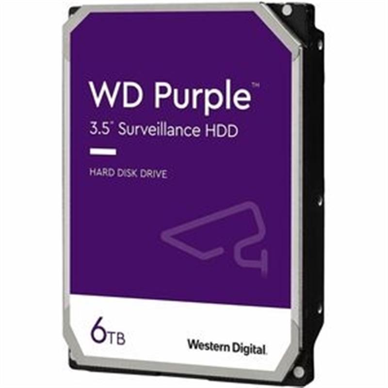 Western Digital WD PURPLE 6TB HDD 3 5 SATA3 5400 RPM 256 MB