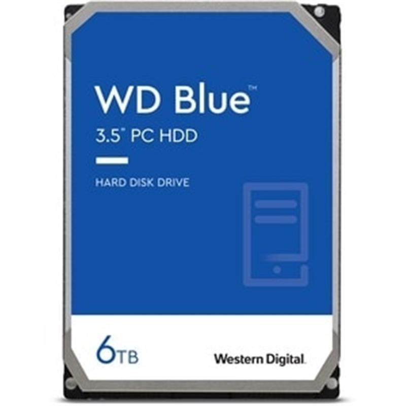 Western Digital WD BLUE 6TB HDD 3 5 SATA3 5400RPM 256MB