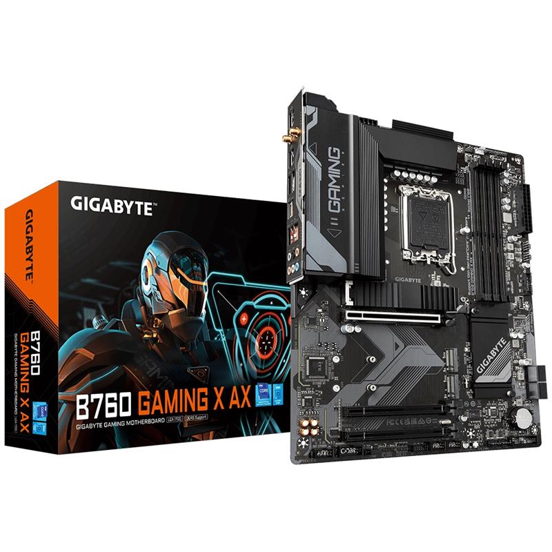 Gigabyte B760 GAMING X AX moederbord Intel B760 Express LGA 1700 ATX