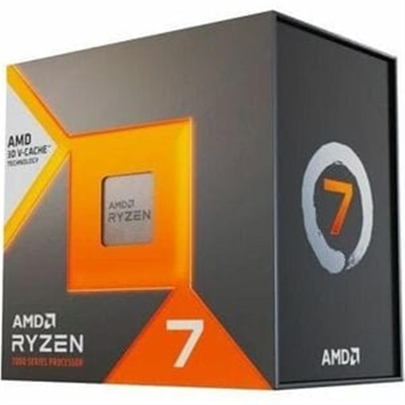 CPU AMD RYZEN 7  7800X3D / AM5 / WOF AMD Ryzen 7 7800X3D (8/16x 4,2 GHz)AM5 104MB 120W