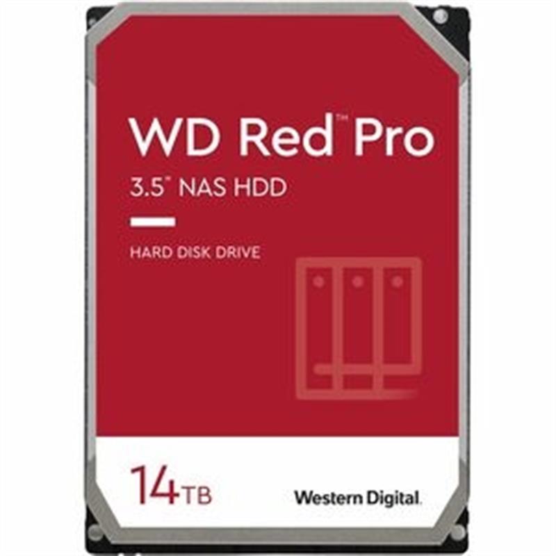 14TB RED PRO 512MB CMR 3 5IN SATA 6GB S