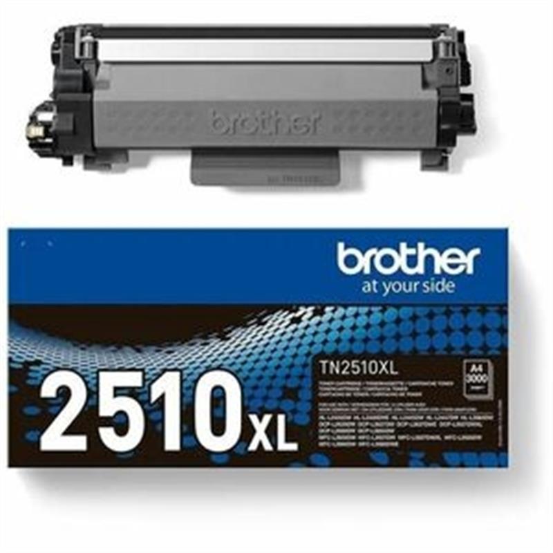 Brother TN2510XL Black Toner Cartridge tonercartridge 1 stuk(s) Origineel