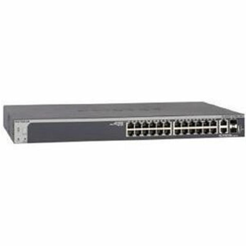 NETGEAR GS728TXP L2/L3 10G Ethernet (100/1000/10000) Power over Ethernet (PoE) Zwart