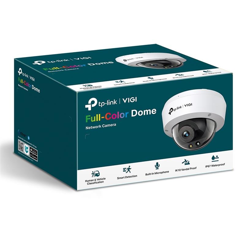 TP-Link VIGI C250 Dome IP-beveiligingscamera Binnen & buiten 2880 x 1620 Pixels Plafond