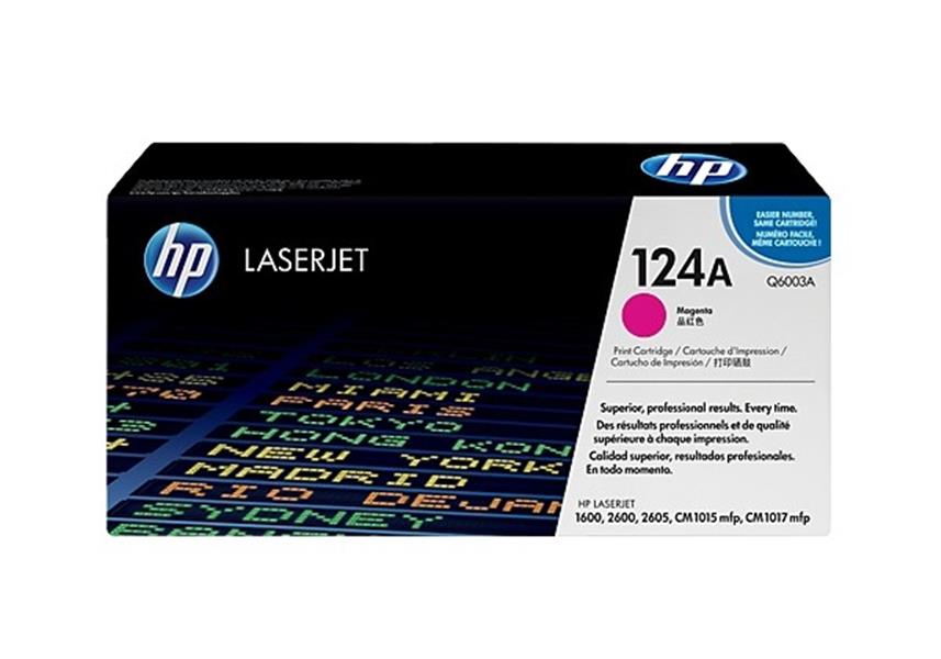 HP 124A Origineel Magenta 1 stuk(s)