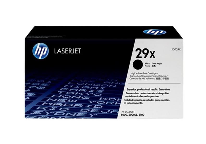 HP 29X Origineel Zwart 1 stuk(s)