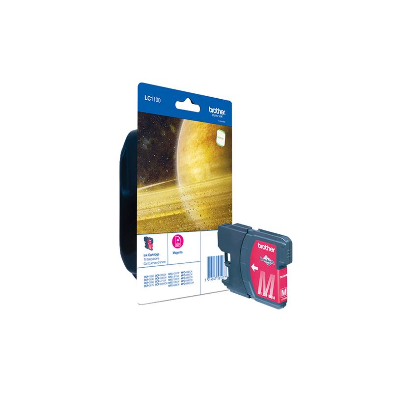 Brother LC-1100M inktcartridge Origineel magenta 1 stuk(s)