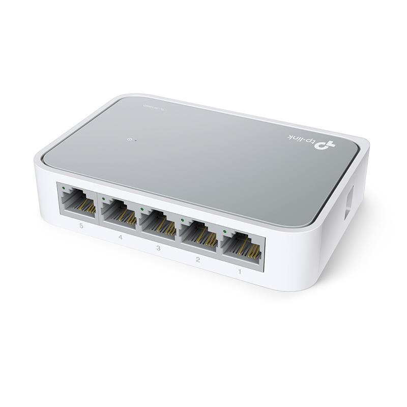 TP-LINK TL-SF1005D netwerk-switch Unmanaged Wit