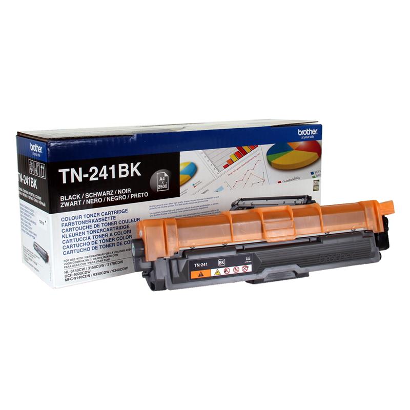 Brother TN-241BK tonercartridge Origineel Zwart 1 stuk(s)