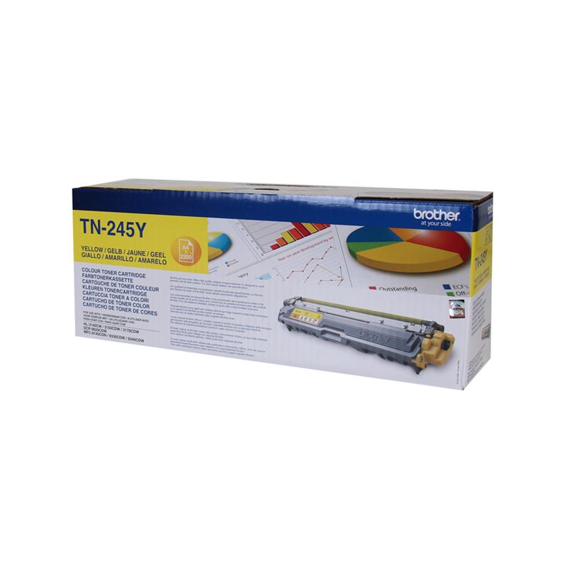 Brother TN-245Y tonercartridge Origineel Geel 1 stuk(s)