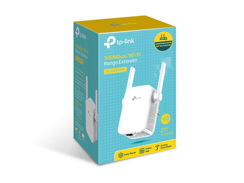 TP-LINK TL-WA855RE netwerkextender Netwerkzender & -ontvanger Wit